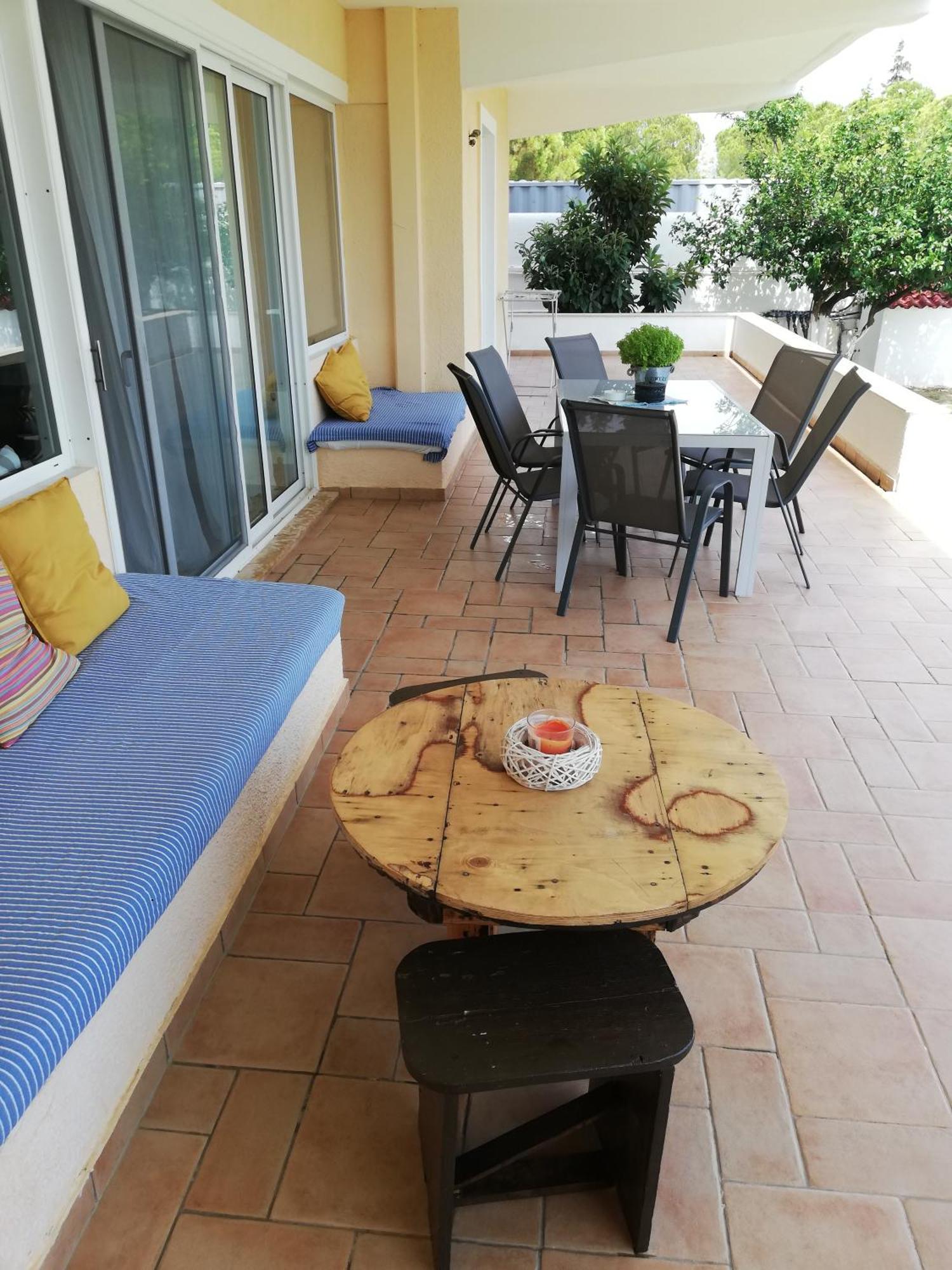 Marathon Beachside Villa 100M From The Beach Schinias Eksteriør billede